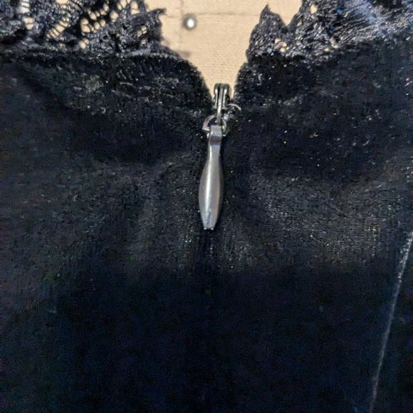 Killstar Black Cap Sleeve Embellished Blouse - Picture 5 of 6